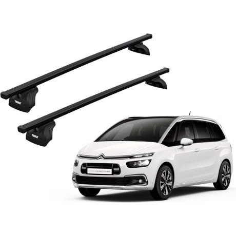 Barras THULE SquareBar para autos CITROEN C4 Grand Picasso desde 2014 - 2018