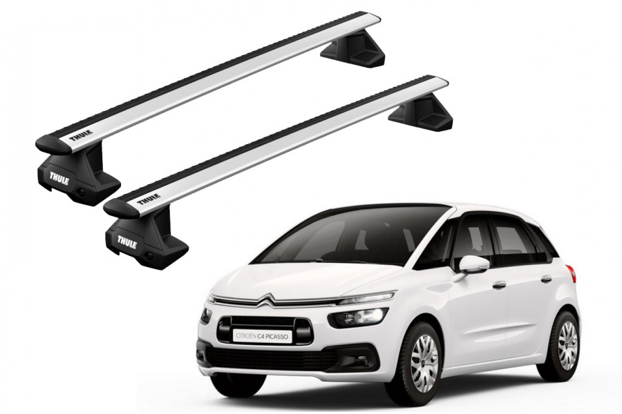 Barras THULE EVO WingBar para autos CITROEN C4 Grand Picasso desde 2014 - 2018