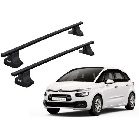 Barras THULE SquareBar para autos CITROEN C4 Picasso desde 2013 - 2018