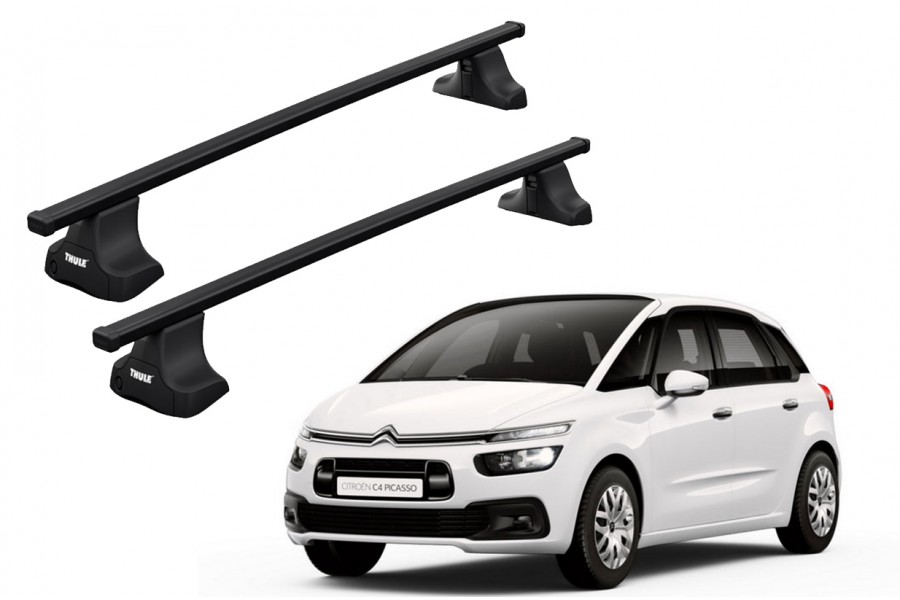 Barras THULE SquareBar para autos CITROEN C4 Picasso desde 2013 - 2018