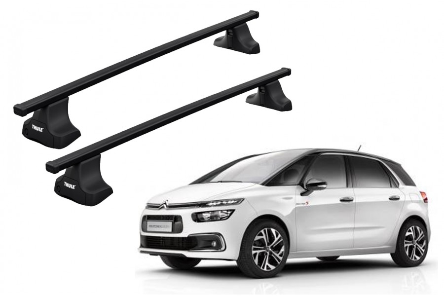 Barras THULE SquareBar para autos CITROEN C4 SpaceTourer desde 2013