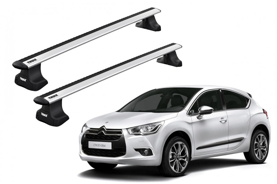 Barras THULE WingBar para autos CITROEN DS4 desde 2011 - 2018