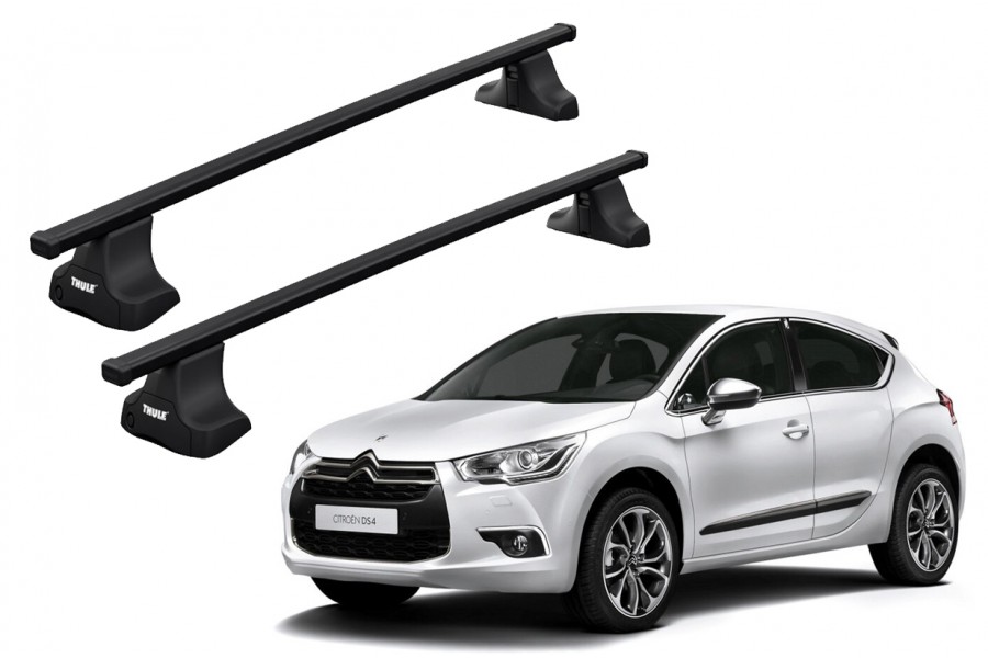 Barras THULE SquareBar para autos CITROEN DS4 desde 2011 al 2018