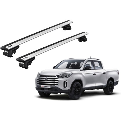 Barras THULE EVO WingBar para camioneta SSANGYONG Musso desde 2018