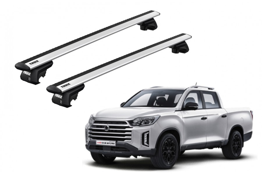 Barras THULE EVO WingBar para camioneta SSANGYONG Musso desde 2018