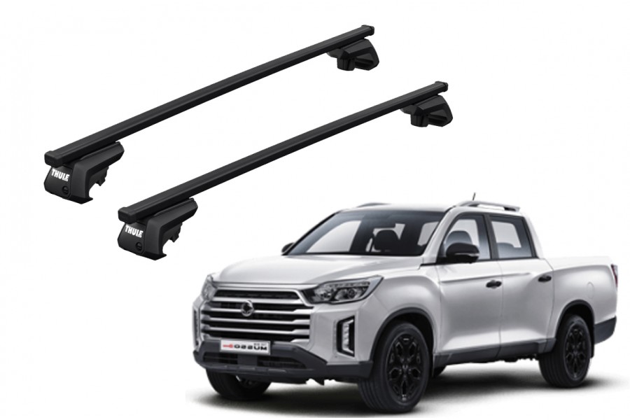Barras THULE EVO SquareBar para camioneta SSANGYONG Musso desde 2018