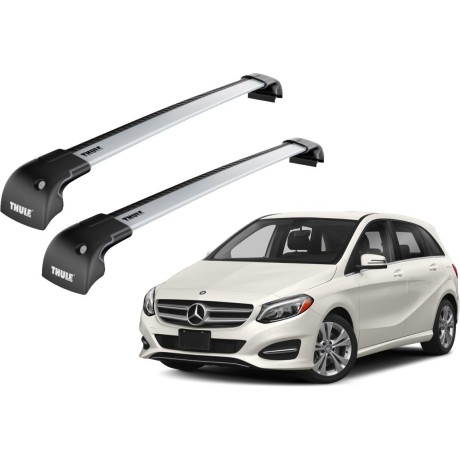 Barras THULE EDGE para autos MERCEDES BENZ B-Class (W246) 2011 a 2018