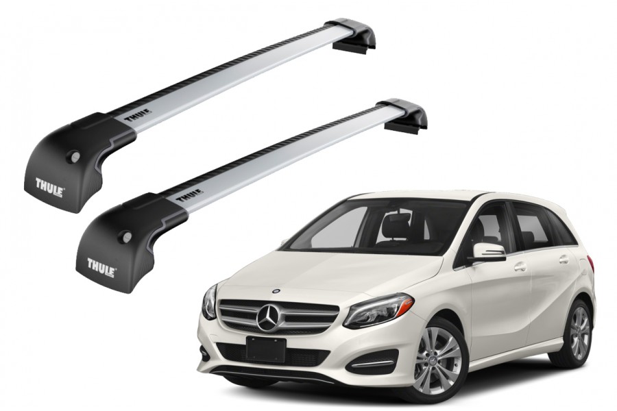 Barras THULE EDGE para autos MERCEDES BENZ B-Class (W246) 2011 a 2018