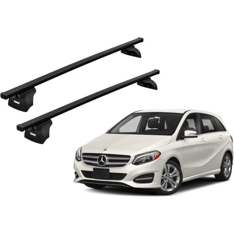 Barras THULE SquareBar para autos MERCEDES BENZ B-Class (W246) 2011 a 2018