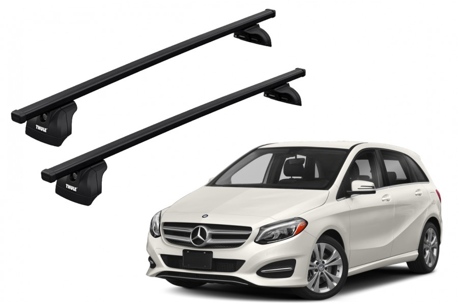 Barras THULE SquareBar para autos MERCEDES BENZ B-Class (W246) 2011 a 2018
