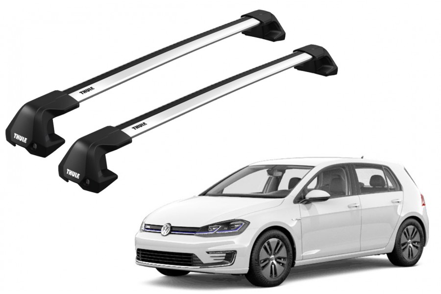 Barras THULE EDGE Flush para autos VOLKSWAGEN Golf desde 2020-2022