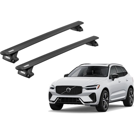 Barras THULE EVO WingBar para autos VOLVO XC60 desde 2017 -  negro