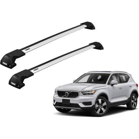 Barras THULE EDGE Flush para autos VOLVO XC40 desde 2018 - 2024