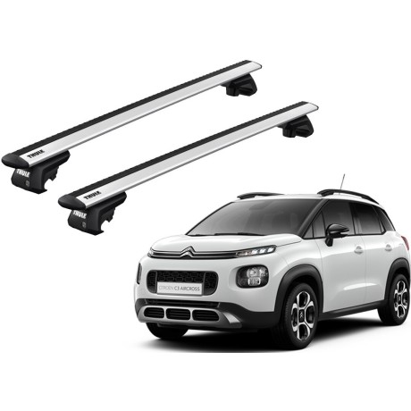 Barras THULE EVO WingBar para autos CITROEN C3 desde 2009-2016