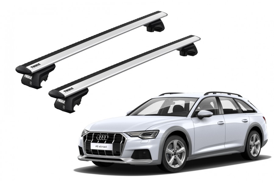 Barras THULE EVO WingBar para autos AUDI A6 Allroad desde 2006 al 2011