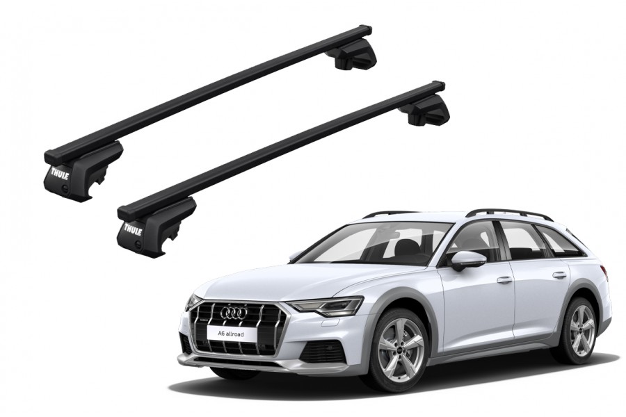 Barras THULE EVO SquareBar para autos AUDI A6 Allroad desde 2006 al 2011