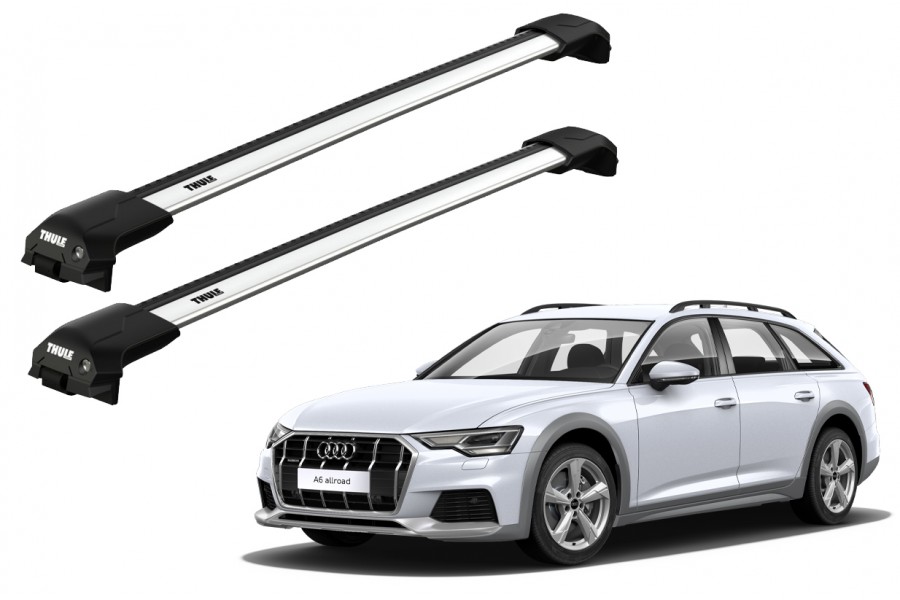 Barras THULE EDGE Flush para autos AUDI A6 Allroad desde 2006 al 2011