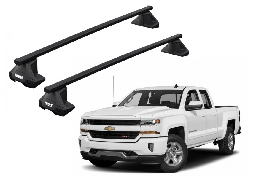 Barras THULE EVO SquareBar para camioneta CHEVROLET Silverado 2014 a 2018