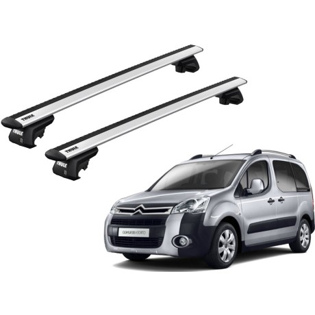 Barras THULE EVO WingBar para Van CITROEN Berlingo 2008 a 2018