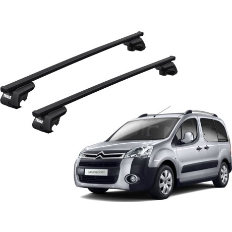 Barras THULE EVO SquareBar para Van CITROEN Berlingo 2008 a 2018
