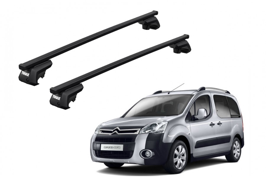 Barras THULE EVO SquareBar para Van CITROEN Berlingo 2008 a 2018