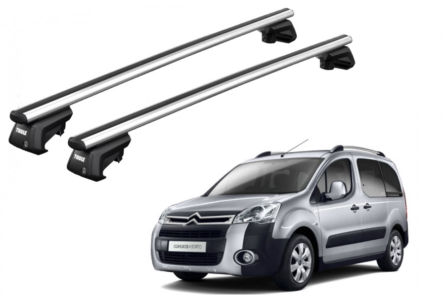 Barras THULE SmartRack XT AluBar para Van CITROEN Berlingo 2008 a 2018