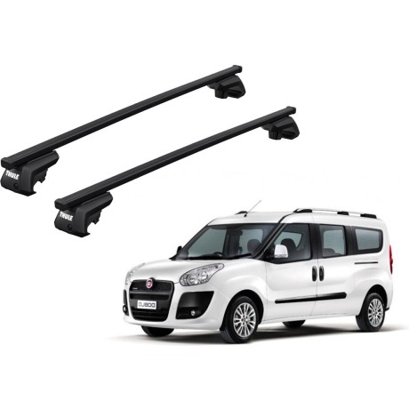 Barras THULE EVO SquareBar para Van FIAT Doblo desde 2010