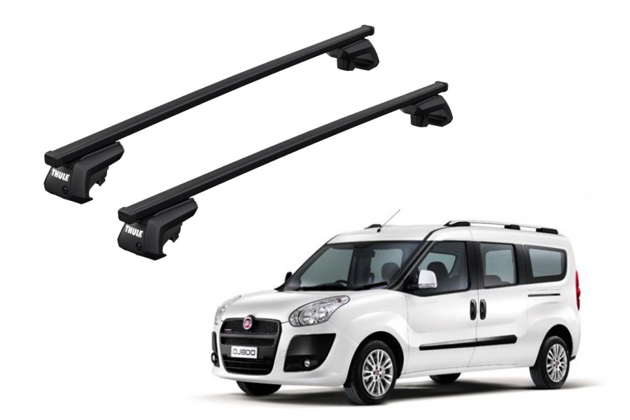 Barras THULE EVO SquareBar para Van FIAT Doblo desde 2010