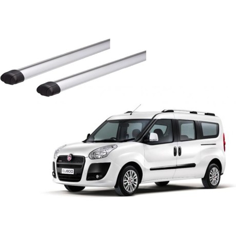 Barras THULE EVO AeroBar para Van FIAT Doblo desde 2010 negro