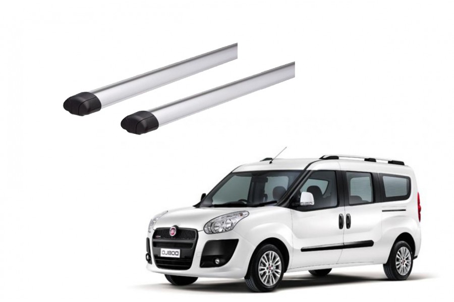 Barras THULE EVO AeroBar para Van FIAT Doblo desde 2010 negro