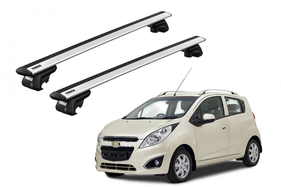 Barras THULE EVO WingBar para autos CHEVROLET Spark 2010 a 2015