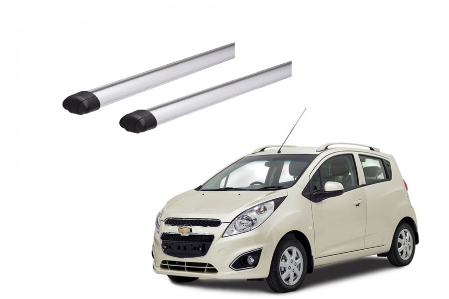 Barras THULE EVO AeroBar para autos CHEVROLET Spark 2010 a 2015 negro