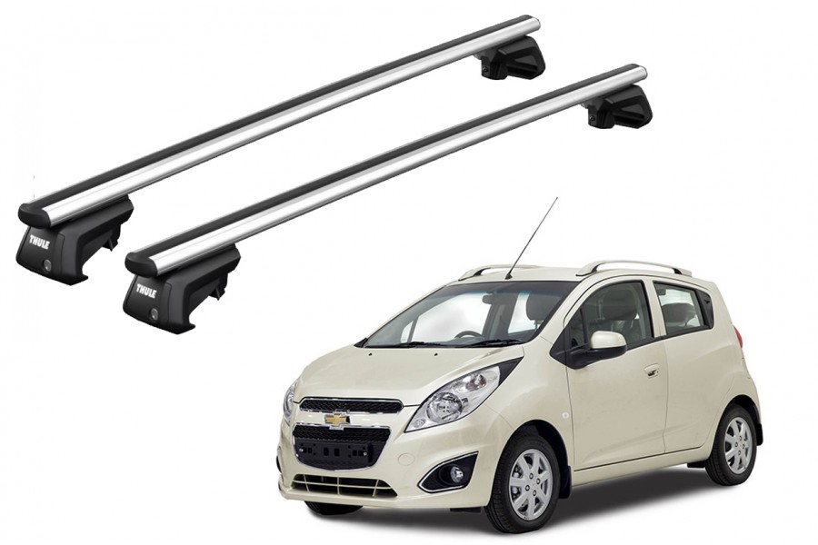 Barras THULE SmartRack XT AluBar para autos CHEVROLET Spark 2010 a 2015