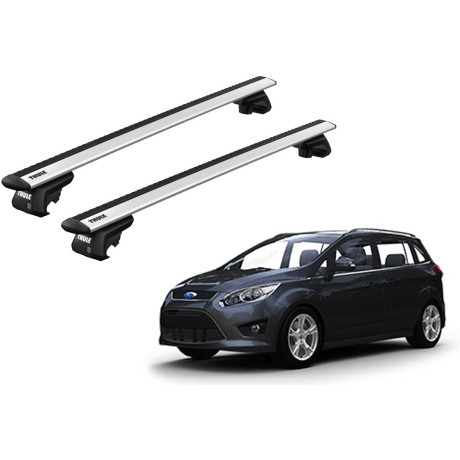 Barras THULE EVO WingBar para autos FORD Grand C-Max desde 2010