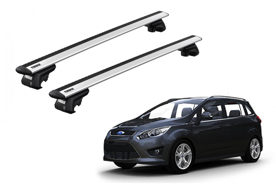 Barras THULE EVO WingBar para autos FORD Grand C-Max desde 2010