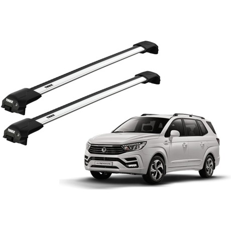 Barras THULE EDGE Flush para autos SSANGYONG Rodius desde 2013