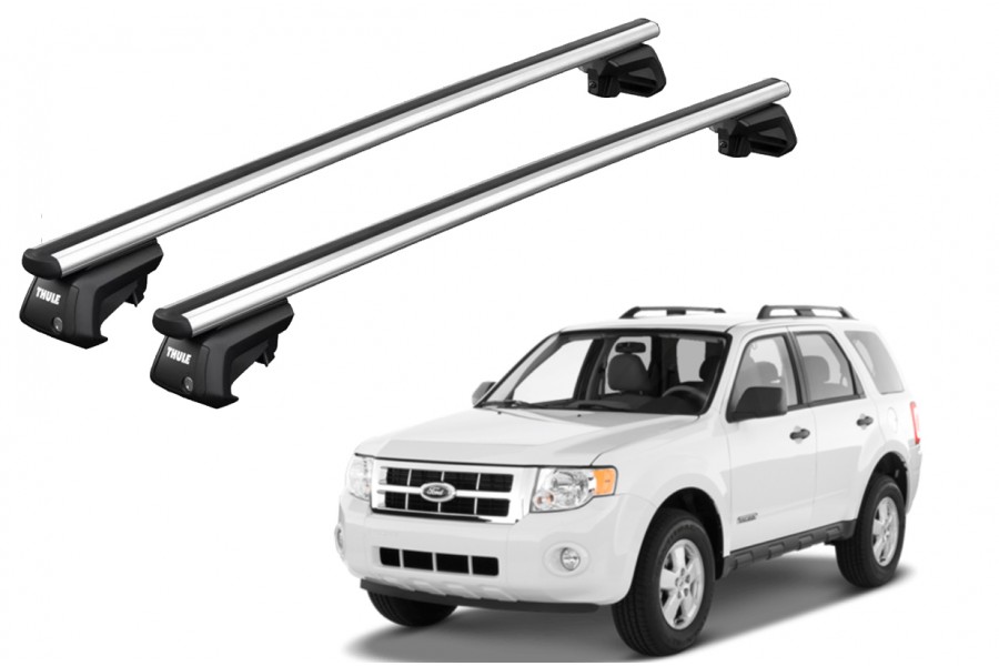 Barras THULE SmartRack XT AluBar para autos FORD Escape 2008 a 2012