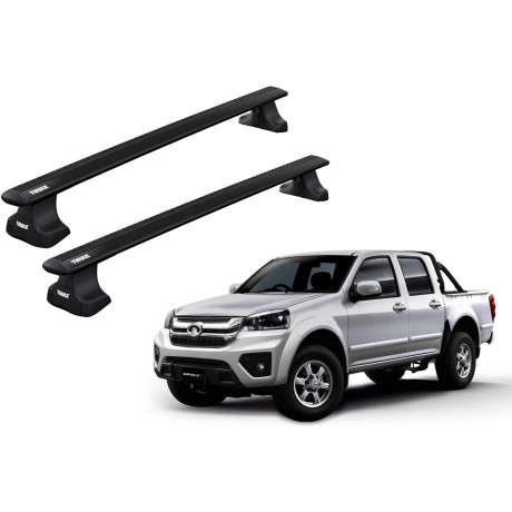 Barras THULE WingBar para camioneta GREAT WALL Wingle desde 2006 negro