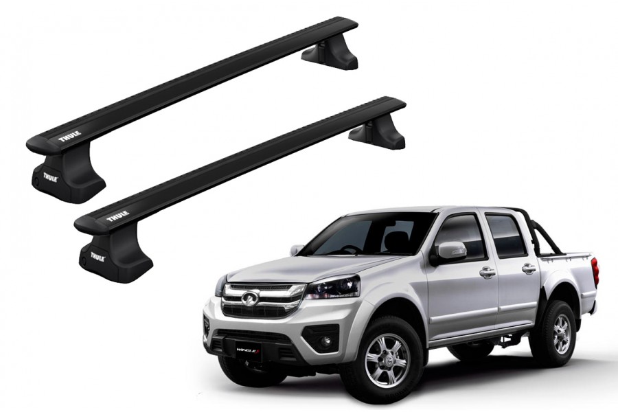 Barras THULE WingBar para camioneta GREAT WALL Wingle desde 2006 negro