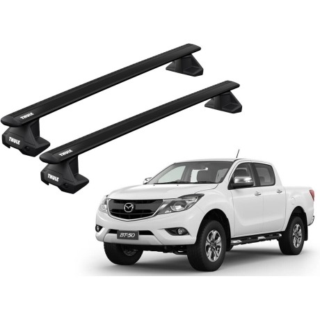 Barras THULE EVO WingBar para camioneta MAZDA BT-50 2012 a 2020 negro