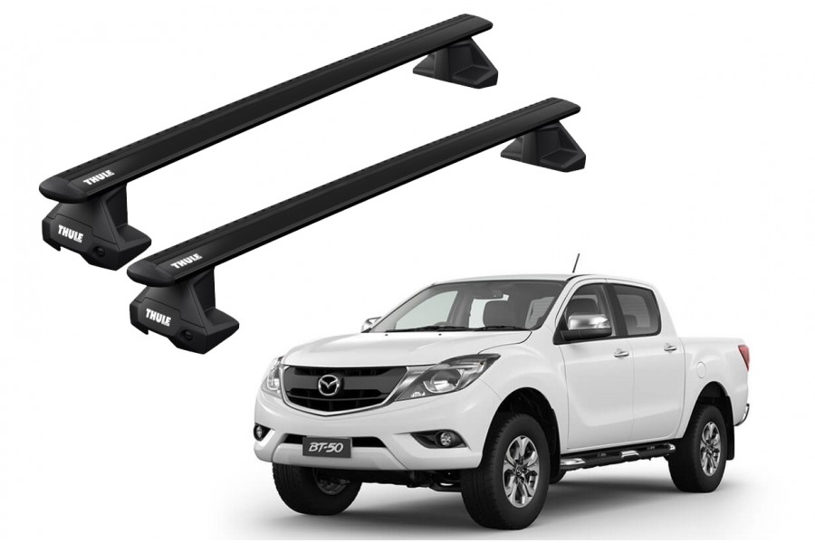 Barras THULE EVO WingBar para camioneta MAZDA BT-50 2012 a 2020 negro