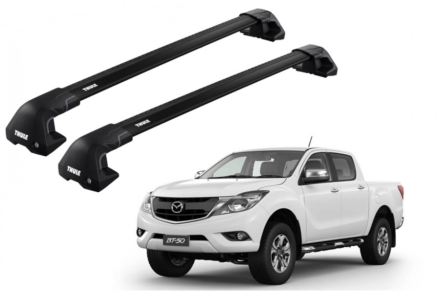 Barras THULE EDGE Flush para camioneta MAZDA BT-50 2012 a 2020 negro