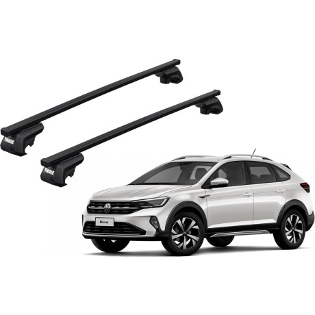 Barras THULE EVO SquareBar para autos VOLKSWAGEN Nivus desde 2020