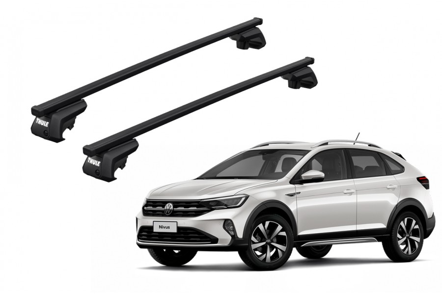 Barras THULE EVO SquareBar para autos VOLKSWAGEN Nivus desde 2020