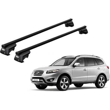 Barras THULE SmartRack XT para autos HYUNDAI Santa Fe 2010 a 2012