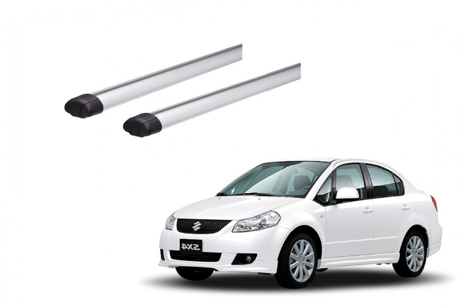 Barras THULE AeroBar para autos SUZUKI SX4 desde 2006 negro