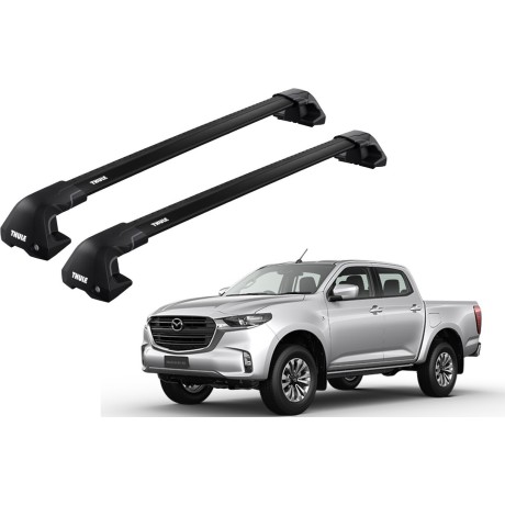 Barras THULE EDGE Flush para camioneta MAZDA BT-50 2012 a 2020 negro