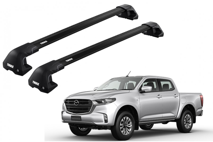 Barras THULE EDGE Flush para camioneta MAZDA BT-50 2012 a 2020 negro