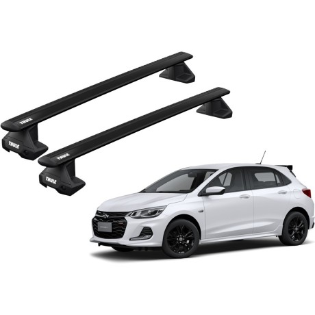 Barras THULE EVO WingBar para autos CHEVROLET Onix desde 2019 negro