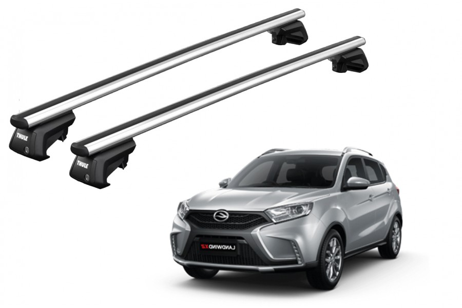 Barras THULE SmartRack XT AluBar para autos JMC Landwind desde 2005 - 2016
